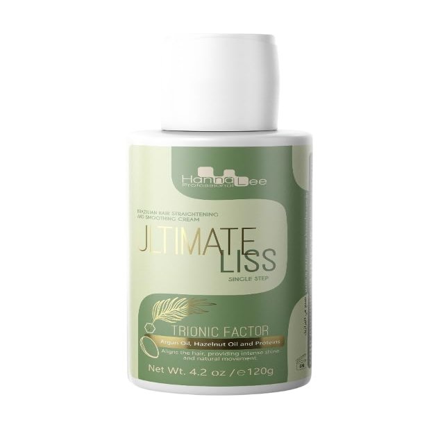 Hanna Lee Ultimate Liss Progressive Brazilian Keratin Straight Hair Treatment 120ml