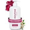 Routine Wellness Anti-Thinning Shampoo for Thinning Hair - Biotin DHT Blocker Women & Men - Color Safe Shampoo for Hair Loss & Healthy Hair - Jasmine & Rosewater 14oz view 1