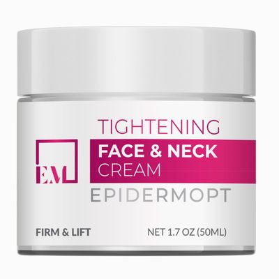 EpidermOpt Neck Firming Cream, Anti-Aging Moisturizer for Face, Neck and Chest, 1.7 Oz, Tightening and Lifting Formula