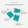 Peep Club All Natural Eye Makeup Remover Wipes  Perfect for Sensitive Eyes, Optometrist Formulated, Tea Tree Oil Free, Cleansing, Nourishing, Coconut Oil, Chamomile, Bilberry, 30 Pack view 3