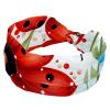 1 Pack Headbands for Women Non Slip Elastic Sports Hair Bands for Women, Soft Cloth Headband for Workout Yoga Fashion Hair Accessories,Red Art Seven Star Ladybug-302 view 1