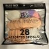 Bazic Beauty Simple Elegance 28 Assorted Makeup Sponges- Soft, Latex-Free, Reusable for Foundation & Concealer view 1