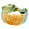 1 Pack Headbands for Women Non Slip Elastic Sports Hair Bands for Women, Soft Cloth Headband for Workout Yoga Fashion Hair Accessories,Yellow Hami Melon-665 view 1