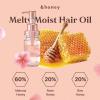 &Honey Deep Moist Shampoo & Conditioner Set | Ultra-Hydrating Honey & Botanical Formula for Silky, Smooth and Moisturized Hair | Gentle Daily Repair Care (Pink hair oil) view 3