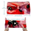 1 Pack Headbands for Women Non Slip Elastic Sports Hair Bands for Women, Soft Cloth Headband for Workout Yoga Fashion Hair Accessories,Red Art Seven Star Ladybug-278 view 3
