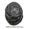 0.06mm Thin Skin Hairpieces for Men Toupee Hair Replacement Systems All V-loop Invisible Hairpiece for Mens Real Human Hair Systems #140 Jet Black+30% Grey 8X10-100% Density view 2