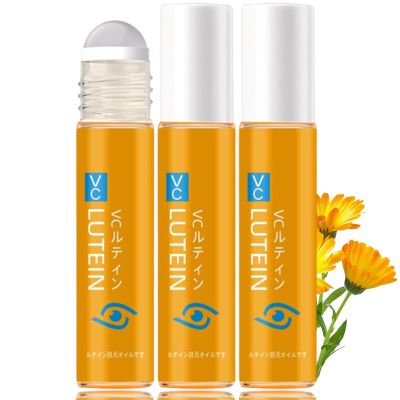3PCS Lutein Eye Essence Oil, New Upgrade VC Lutein Anti-Wrinkle EyeSerum, Ruy Eye Oil , Improve Eyes Bags Dark Circles for Women Men