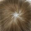 0.06mm Thin Skin Hairpieces for Men Toupee Hair Replacement Systems All V-loop Invisible Hairpiece for Mens Real Human Hair Systems #12R Dark Ash Blonde 8X10-100% Density view 4