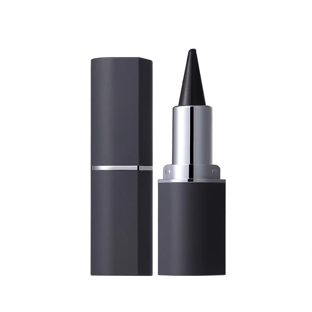 black and rich makeup waterproof and not easy to smudge dumb light speed dry eyeliner pen. (03)