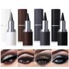 black and rich makeup waterproof and not easy to smudge dumb light speed dry eyeliner pen. (03) view 3
