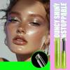 DLZZRS Glitter Highlight Stick, Multi-Use Face Highlighter Stick Super Sparkling Three-Dimensional Brightening Highlight Stick for Women Halloween Party Makeup Use, Shimmer Finish (#07 Green) view 2