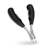 EKIND Toenail Nipper Precision Nail Clipper Curved Edge Cutter for Ingrown and Curly, Ergonomic Foot Home Use (Black) view 1