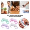 25Pcs Handle Grip Nail Brush, Nail Brushes Hand Fingernail Brush Cleaner Scrubbing Kit Pedicure for Toes and Nails Men Women view 4