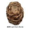 0.06mm Thin Skin Hairpieces for Men Toupee Hair Replacement Systems All V-loop Invisible Hairpiece for Mens Real Human Hair Systems #20R Light Warm Blonde 8X10-90% Light Density view 2