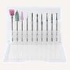 10Pcs Tungsten Steel Nail Grinding Head Set with File, Brush, Polisher & Dead Skin Remover Tools for Manicure Pedicure (ZH03) view 3