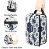 Foerrkelg Cool Skull Pattern Travel Toiletry Bag for Men Skull Hanging Kit - Waterproof Shaving Bag Bathroom Bags Wash Bag for Toiletries Accessories view 3