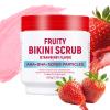 Bikini Area Exfoliator with Strawberry,Ingrown Hair & Razor Bump Scrub for Bikini,Underarm & Inner Thigh  Skin Smoothing, Moisturizing,Body Scrub For All the Skin (7.05oz) view 1