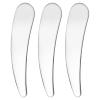 Mini Spatula for Cosmetics, 3Pcs Reusable Washable Skincare Spatula Portable Stainless Steel Makeup Spatulas Beauty Accessories for Mixing Sampling Plant Skin Care Eye Cream view 1