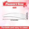 Mini Spatula for Cosmetics, 3Pcs Reusable Washable Skincare Spatula Portable Stainless Steel Makeup Spatulas Beauty Accessories for Mixing Sampling Plant Skin Care Eye Cream view 2
