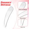 Mini Spatula for Cosmetics, 3Pcs Reusable Washable Skincare Spatula Portable Stainless Steel Makeup Spatulas Beauty Accessories for Mixing Sampling Plant Skin Care Eye Cream view 3