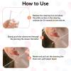 180 PCS Piercing Hole Cleaner Floss, Ear Hole Cleaner Disposable Earring Aftercare Cleaning Tool for Nose Ears Holes for Girls Women Men Ear Piercing Care Kit view 3