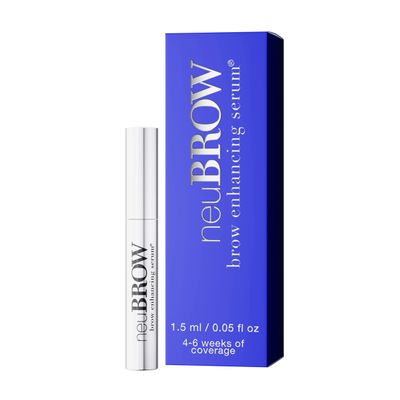neuBROW Brow Enhancing Serum by Skin Research Laboratories - 1.5 mL Eye Brow Serum for Defined, Fuller & Thicker-Looking Hair Brows - Advanced Formula Promotes Natural & Healthy Appearance of Brows