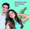 AAA JN Anti Hair Loss Shampoo and Conditioner Set | Reduces Hair Fall & Breakage | Herbal Formula for Smooth, Shiny, Nourished Hair | 200ml (2 Piece Set) | Men & Women | Made in India view 2