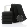 5 Pieces 35x75cm Cotton Black Face Towel Set No Fading Hand Towels Fit for Men Hotel Corporate Gift Soft and Highly Absorbent view 4