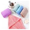 ADETSES Microfiber Hair Towel Magic Fast Drying Dryer Women Wrap Head Absorption Bath Hat(Brown) view 3