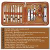 Manicure Pedicure Kit, Manicure Set, Pedicure Nail Clipper Stainless Steel Portable Travel 13 pcs view 3