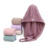 ADETSES 1pc Quick-Drying Microfiber Towel Wrap - Super Absorbent Hair Turban(Pink) view 2