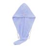 ADETSES Microfiber Hair Towel Magic Fast Drying Dryer Women Wrap Head Absorption Bath Hat(Blue) view 1