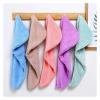 ADETSES Microfiber Hair Towel Magic Fast Drying Dryer Women Wrap Head Absorption Bath Hat(Blue) view 4