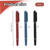 12Pcs Tattoo Markers for Skin, 5.4" Portable Lightweight Double-Headed Henna Pen, Skin Markers for Tattoos with Thick & Fine Tip, Smooth & Safe Marking Pen, Red + Black + Blue view 4