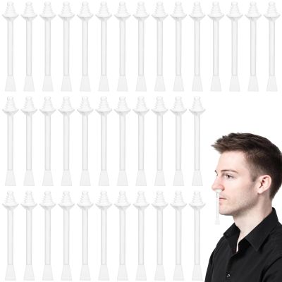 Hpmjz 100Pcs Nose Wax Sticks, Hair Wax Applicator Nose Waxes Kit Accessories for Nostril Cleaning Ear Face Hair Removal for Men Women
