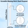 Hpmjz 100Pcs Nose Wax Sticks, Hair Wax Applicator Nose Waxes Kit Accessories for Nostril Cleaning Ear Face Hair Removal for Men Women view 2