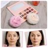 2 Pcs Large Fluffy Powder Puffs, 3.4 Inch Soft Body Powder Puff Washable Reusable Dusting Big Fluffy Puff for Wet Dry Makeup Face Body view 4