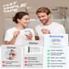 Nose Wax Kit Men, Portable Wax Warmer for Hair Removal with 100g Beads, 10 Applicators, 10 Nose Sticks, Mini Ear Eyebrow Waxing Kit for Women, At Home Hair Removal Machine for Face -White view 3