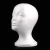 1 Pack Foam Wig Head Stand for wigs Female Styrofoam Mannequin Head Wig Display for Style, Model, Display Hair, Hats, Hairpieces, Mask , Salon and Travel Wigs Display Stand for Home Salon Store view 1