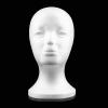 1 Pack Foam Wig Head Stand for wigs Female Styrofoam Mannequin Head Wig Display for Style, Model, Display Hair, Hats, Hairpieces, Mask , Salon and Travel Wigs Display Stand for Home Salon Store view 2