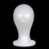 1 Pack Foam Wig Head Stand for wigs Female Styrofoam Mannequin Head Wig Display for Style, Model, Display Hair, Hats, Hairpieces, Mask , Salon and Travel Wigs Display Stand for Home Salon Store view 4