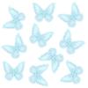 10 Pcs Blue Butterfly Hair Clips, Cute Lace Light Blue Butterfly Hair Clips Stylish Blues Butterflies Embroidery Hairpins for Women Daily Wedding Party Halloween Cosplay Photo Accessories view 1