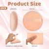 2Pcs Powder Puff, makeup Sponges 5 inch Cotton Super Soft Large Body Powder Puffs for Women Female for Face Cleaning Makeup Foundation Blending Gift for Girlfriend WifeSkin Color view 2
