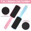 8 Pcs Pedicure Foot Files Callus Remover with Double Sided Pedicure Colossal Foot Rasp Professional Feet Scrubber for Blue Pink Dead Skin Soft Smooth Feet Home Salon Care Can Be Used On Both Dry Wet view 3