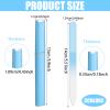 3 Pcs Glass Nail Files with Case, Glass Nail Files for Natural Nails Professional Fingernail File Double Sided Nails Filer Stocking Stuffers for Adults Women Teen Girls Christmas Bulk Gifts for Mom view 2