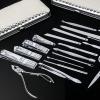 19-Piece Beauty Manicure and Nail Art Kit Gift Nail Clipper Set(White-Fruit peach5) view 3