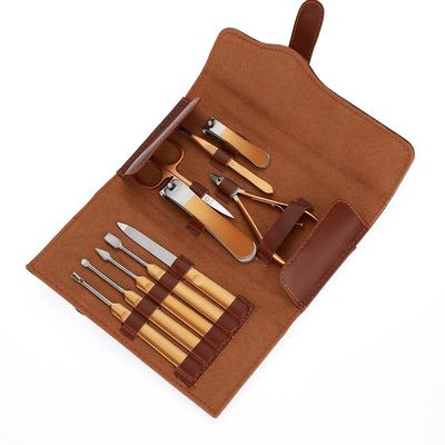 10 Piece Nail Set PU Beauty Set Nail Enhancement Tools