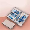 15 Piece Nail Clipper Set, Manicure and Armor Tool Storage Bag, Combination Beauty Set view 3