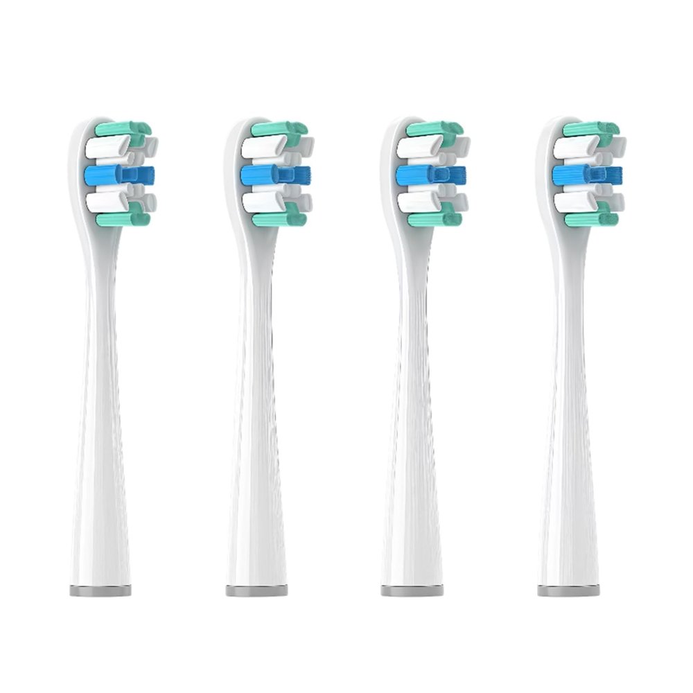 Replacement Toothbrush Head. Compatible for Usmile P1 P10 P20 P20PRO U1 U2 U3 P4 Electric Toothbrush(4 White Clean Models)