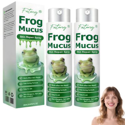 Frog Mucus Skin Repair Spray, Professional Frog Slime Skin Treatment Spray for Face and Body, Body Repair spray for All skin Types (2)